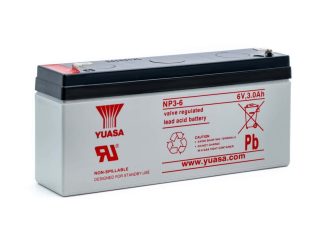 Yuasa NP3-6 - 6V 3Ah - VRLA accu