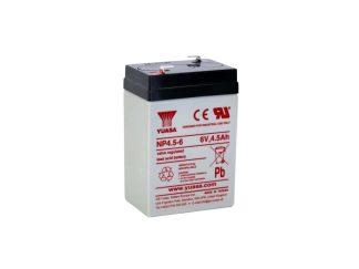 Yuasa NP4.5-6 - 6V 4.5Ah - VRLA accu