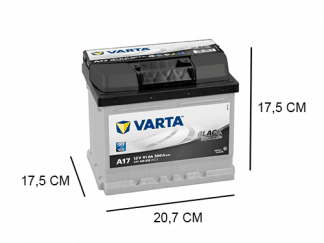 a17 varta black dynamic 12v