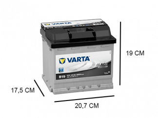 b19 varta black dynamic 12v