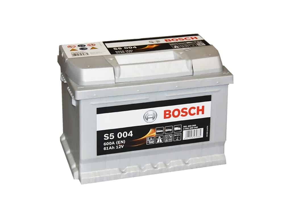 Bosch S5004 - 61Ah accu, 600A, (0 092 S50 040) - Accudeal
