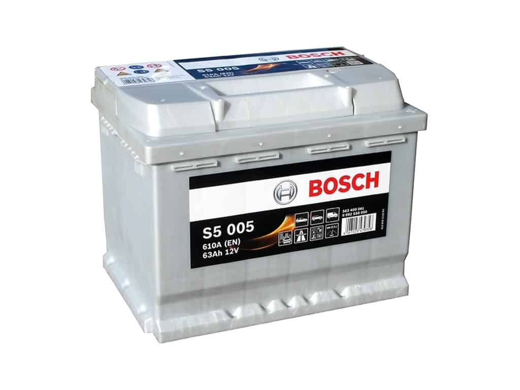Bosch S5005 - 63Ah 610A, 12V (0 032 S50 050 - Accudeal