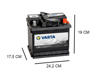 c20 varta pro motive black