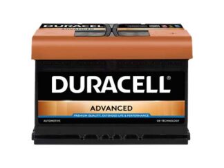 Duracell 74Ah Advanced accu, 680A, 12V, BDA 74