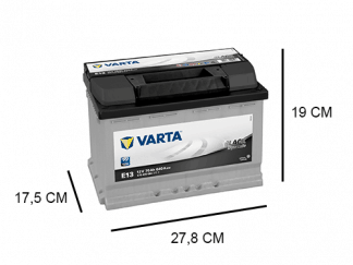 e13 varta black dynamic 12v