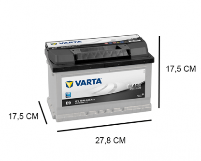 e9 varta black dynamic 12v