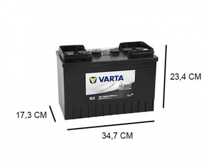 g2 varta pro motive black