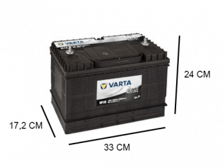 h16 varta pro motive black