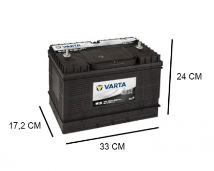 h16 varta pro motive black