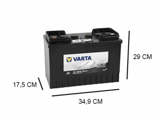 j2 varta pro motive black