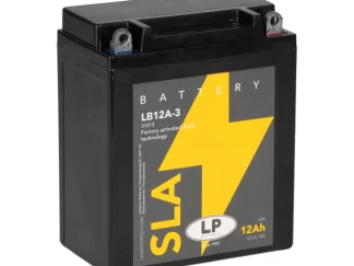 LB12A-3 Landport (LP) 12Ah SLA Factory Activated AGM motor accu, 12, 155A (YB12A-3)