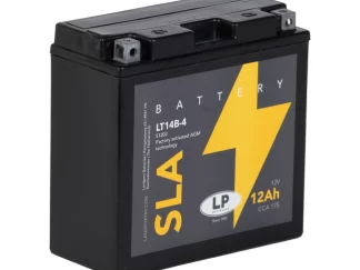 LT14B-4 Landport (LP) 12Ah SLA Factory Activated AGM motor accu, 12, 180A (YT14B-4)