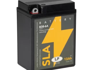 B38-6A Landport (LP) 13Ah SLA Factory Activated AGM motor accu, 6, 110A (B38-6A)
