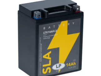 LTX14AH-3 Landport (LP) 14Ah SLA Factory Activated AGM motor accu, 12, 200A (YTX14AH-3)