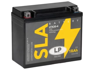 LTX20-4 Landport (LP) 18Ah SLA Factory Activated AGM motor accu, 12, 270A (YTX20-4)