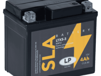 LTX5-3 Landport (LP) 4Ah SLA Factory Activated AGM motor accu, 12, 80A (YTX5-3)