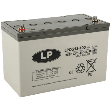 VRLA GEL LPCG12-100, 12 volt, 100 Ah
