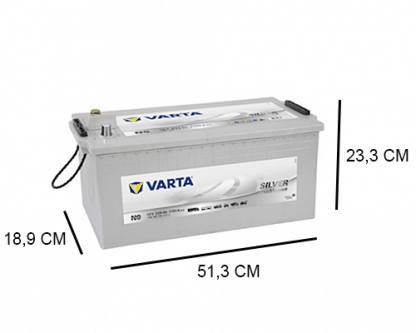 n9 varta pro motive silver 12v