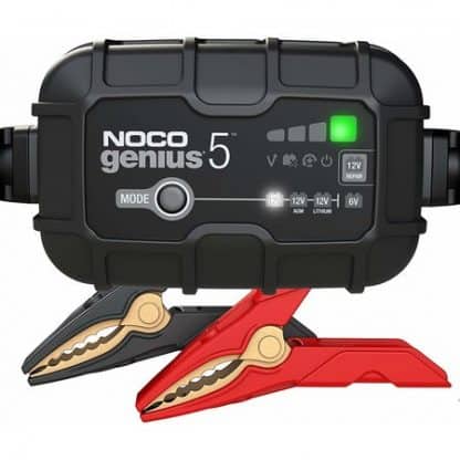 GENIUS5EU acculader van het merk NOCO met een laadstroom van 5A voor 6Ven 12V
