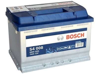 einde helper teleurstellen Bosch s4008 - 74Ah accu, 680A, 12V (0 092 S40 080) - Accudeal