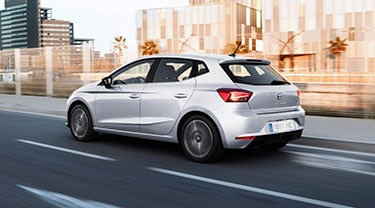 Witte Seat Ibiza