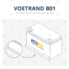 Accu met een veotrand B01