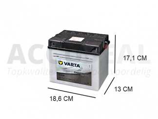 BATTERIE MOTO VARTA 12V 30AH 53030